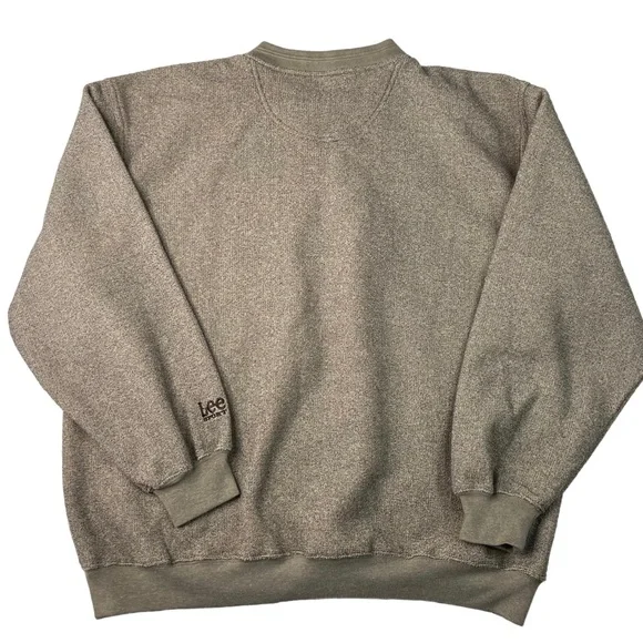 Vintage Green Bay Packers Size L Sweatshirt Men’s Lee Sport Brown Embroidered - Picture 1 of 12